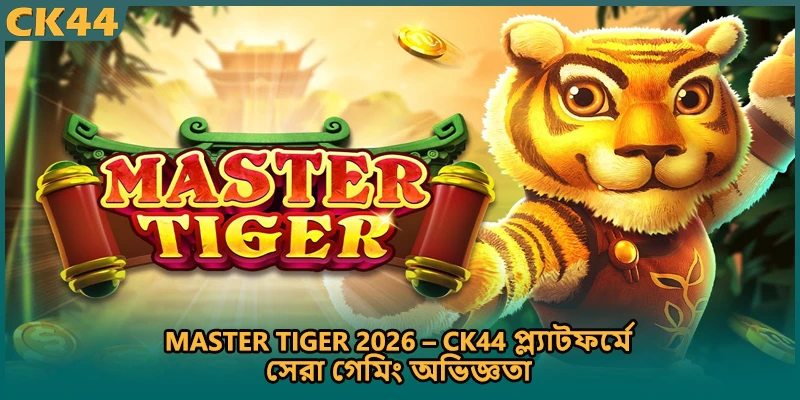 Master Tiger 2026 – CK44 প্ল্যাটফর্মে সেরা গেমিং অভিজ্ঞতা